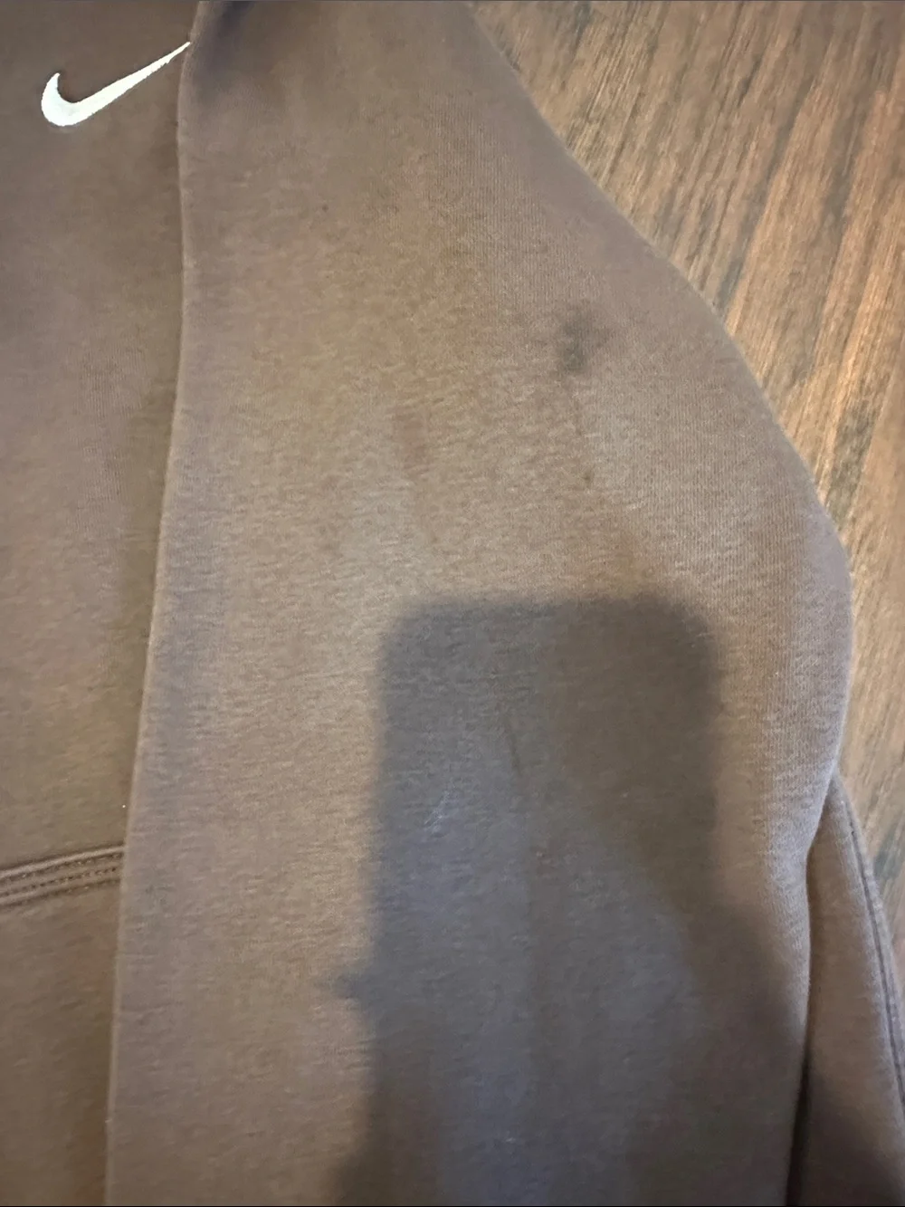 Nike Magenta and Brown Hoodies(small stain on brown hoodie)